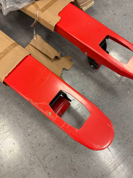 Pre-owned Premium Used BF-III-1-R 5,500 lb Hydraulic Pallet Jack – Narrow Forks, 48" x 21"-240500204