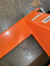 Pre-owned Regular Used JF-685-O 2,200 lb High-Lift Hydraulic Pallet Jack – Wide Forks, 45" x 27"-4677378