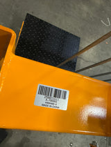 Pre-owned Regular Used HSW440-II – 440 lb Manual Winch Pallet Stacker, 35.4" Lift, Fixed Legs, Adjustable Forks-250031611 Only Pick Up