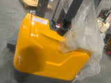 Pre-owned CTD15R-EN-98 - 3300 lb Capacity 98" Lift Compact Electric Stacker Adjustable Forks