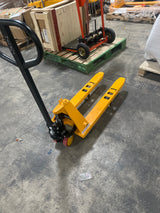Pre-owned Regular Used MF 2,200 lb Hydraulic Pallet Jack – 31.5" x 15" Forks-250021575 Only Pick Up