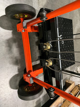 Pre-owned Premium Used HSW330-O–330lbs Manual Pallet Stacker 330 lbs Capacity 40.5" Lift Fixed Legs-250010358 Only Pick Up