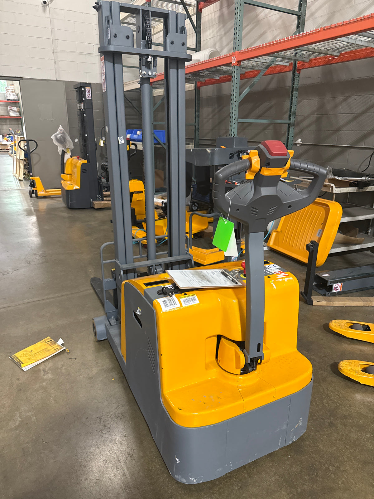 Pre-owned CPD10W-98 – 2,200 lb Counterbalance Electric Stacker, 98" Lift Height