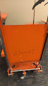 Pre-owned Premium Used SP150-O Single Scissor Lift Table 330 lbs Cap, 20.2" lifting height-A100167