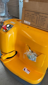 Pre-owned Premium Used CTDR15-III-177 – 3,300 lb Electric Stacker, 177" Lift, Straddle Legs, Adjustable Forks-20060280