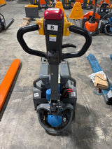 Pre-owned CBD15W-LIX – 45x21-3,300 lb Electric Pallet Jack, Lithium Battery, 45"x21" Forks