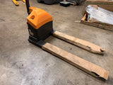 Pre-owned Open Box CBD20WE-19- 4,400 lb Electric Pallet Jack – Long Runtime Lithium Battery, Turtle Mode, 48"x27" Forks-220201196