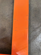Pre-owned Premium Used JF-685-O 2,200 lb High-Lift Hydraulic Pallet Jack – Wide Forks, 45" x 27"-4677379
