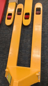 Pre-owned Regular Used DB-1 4,400 lb Hydraulic Pallet Jack – Narrow Forks, 48" x 21"-4774841