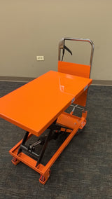 Pre-owned Regular Used SP150E-O Single Scissor Lift Table 330 lbs Cap, 20.2" lifting height-240702660 Only Pick Up