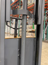 Pre-owned Premium Used CTD15BE-98 – 3,300 lb Semi-Electric Stacker, 98" Lift, Straddle Legs & Adjustable Forks-240863005