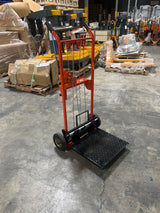 Pre-owned Regular Used HSW440-O–440lbs Manual Pallet Stacker 440 lbs Capacity 35.4" Lift Fixed Legs-250031646 Only Pick Up