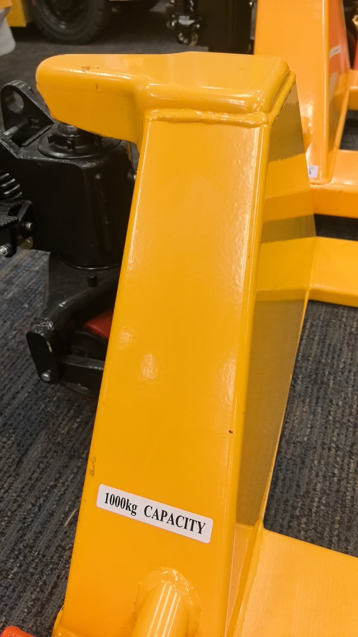 Pre-owned Premium Used BFL-10 2,200 lb Hydraulic Pallet Jack – 48" x 27" Forks-4789971