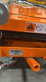 Pre-owned Premium Used SPS150E-O Double Scissor Lift Table 330 lbs Cap, 31.4" lifting height-240702519