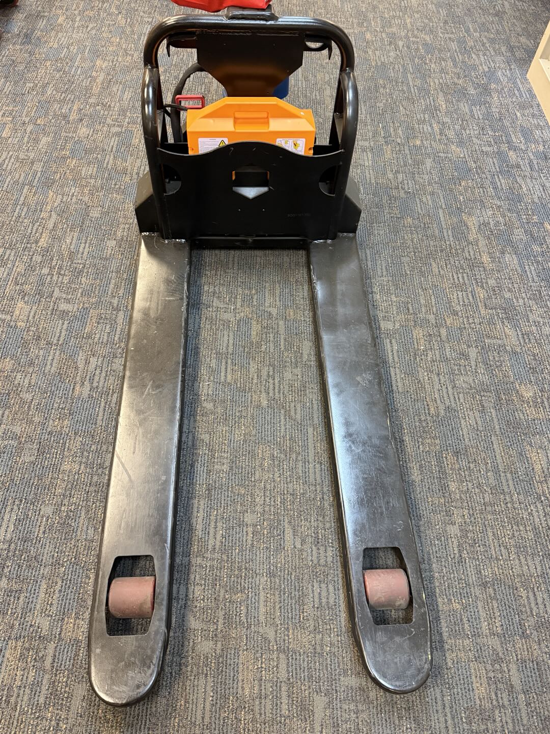 Pre-owned Premium Used CBD15W-Lix-48x27-B 3,300 lb Electric Pallet Jack, Compact Lithium Model, 48"x27" Forks-20092603