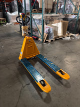 Pre-owned CBD15-NEW 3,300 lb Electric Pallet Jack, Compact Lithium Model, 48"x27" Forks