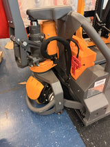 Pre-owned Premium Used CBD15W-Lix-48x27-Y- 3,300 lb Electric Pallet Jack – Lithium Battery, 48"x27" Forks-211213080