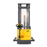 High Lift 3300lbs 177” Fully Electric Straddle Walkie Pallet Lift Stacker CTDR15-III-177 - Full Electric Stacker