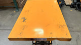 Pre-owned Aged Used SPS150E Double Scissor Lift Table 330lbs Cap, 31.4" lifting height SPS150E-240702456Only Pick-Up