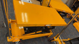 Pre-owned Regular Used SPS350 Double Scissor Lift Table 770 lbs Cap, 37.4" lifting height-160021