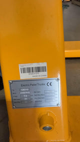 Pre-owned Regular Used CBD15 3,300 lb Electric Pallet Jack, Compact Lithium Model, 48"x27" Forks-21057412