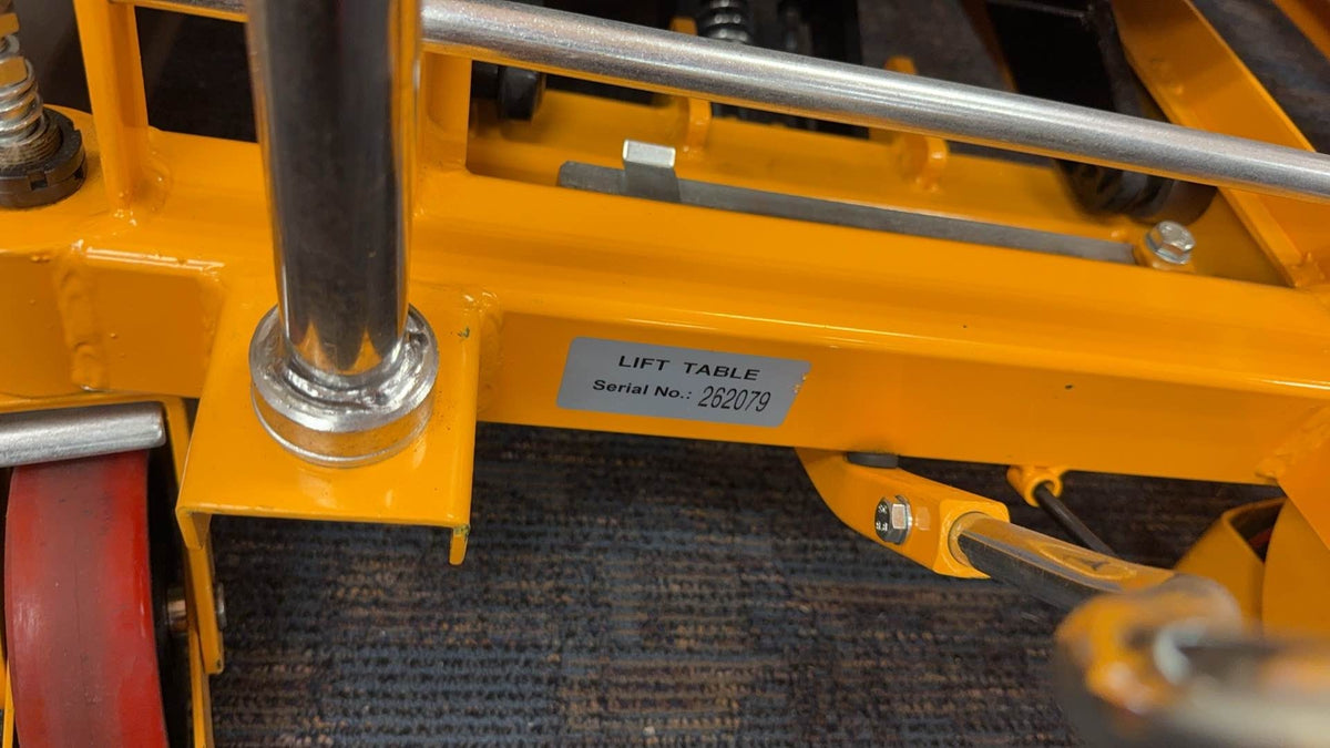 Pre-owned Premium Used SPS800 Double Scissor Lift Table 1760lbs Cap, 40.4" lifting height-262079 only Pick Up