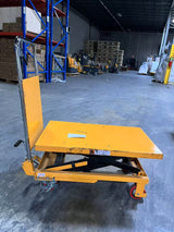 Pre-owned Premium Used SP150E Single Scissor Lift Table 330lbs Cap, 29" lifting height-315803 Only Pick-Up