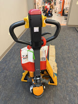 Pre-owned Open Box CBD15-NEW 3,300 lb Electric Pallet Jack, Compact Lithium Model, 48"x27" Forks-250037701