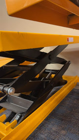 Pre-owned Premium Used SPS800 Double Scissor Lift Table 1760lbs Cap, 40.4" lifting height-289996 only Pick Up