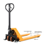 2200 lbs Manual High Lift Scissor Lift Pallet Jack – 45" x 27" Forks | JF-685