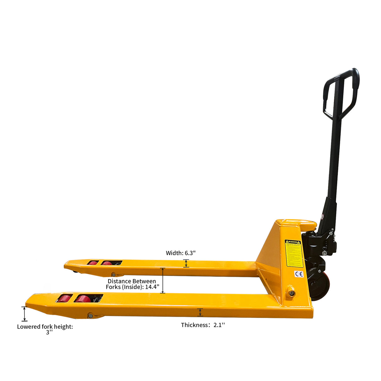 Heavy-duty  Hydraulic Pallet Jack 7700lbs Capacity 48"Lx27"W Fork | BF3500