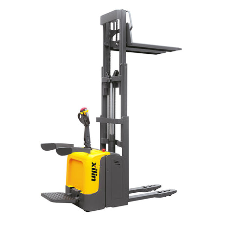 Xilin Double decker Electric Ride on Pallet Jack Stacker 4400lbs Capacity CBD20SR - Electric Pallet Jack