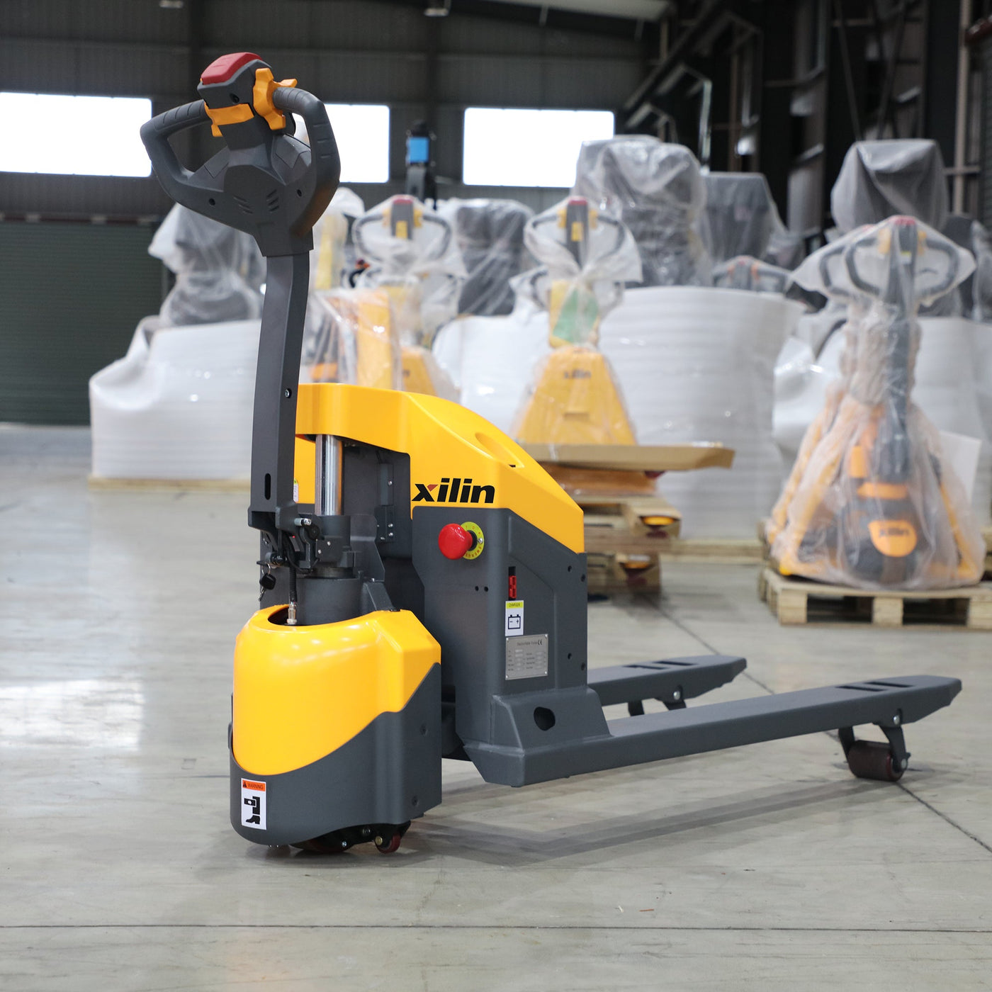 Xilin Electric Pallet Jack 4400lbs Capacity 48’Lx27’W Fork CBD20WE-19 - Electric Pallet Jack