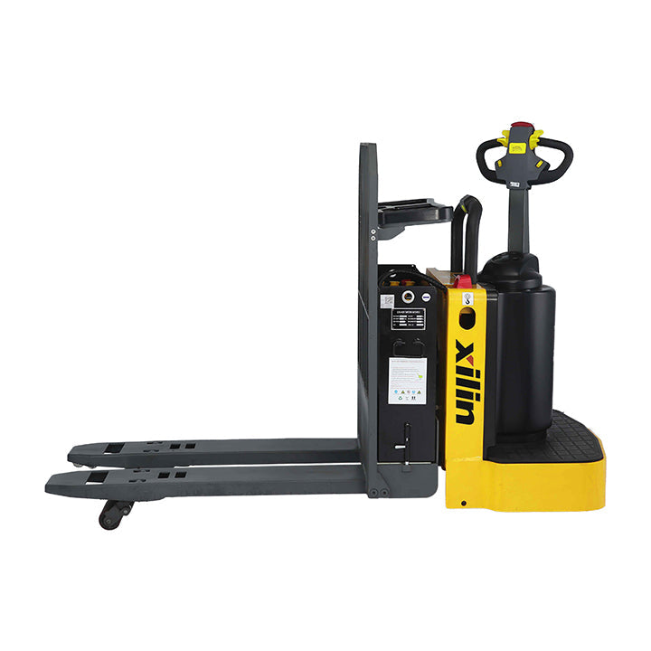 デビルトライデント High-Capacity Electric Pallet Jack – 6,600 lbs, 24V/300Ah Battery