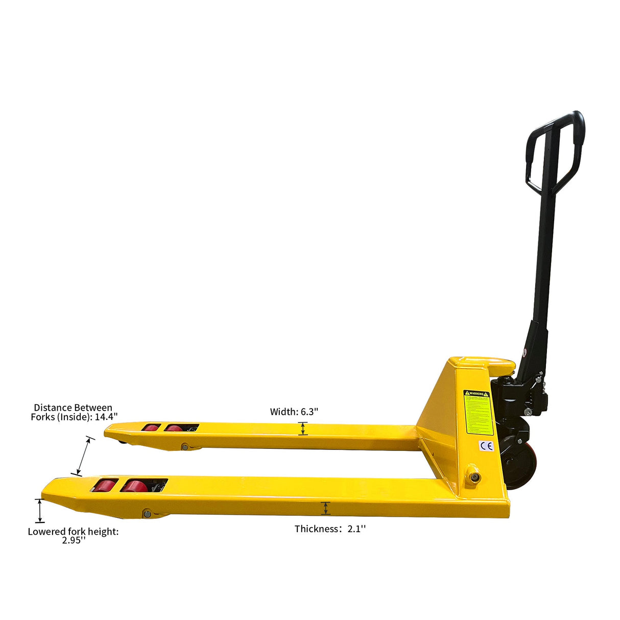 Xilin Hydraulic Pallet Jack 7700lbs Capacity 48’Lx27’W Fork BF3500 Bundle Sale - 1 pc - Hand Pallet Jack