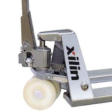 Xilin Hydraulic Stainless Steel Pallet Truck 5500lbs Capacity 48’Lx27“W Fork BFS - Hand Pallet Jack