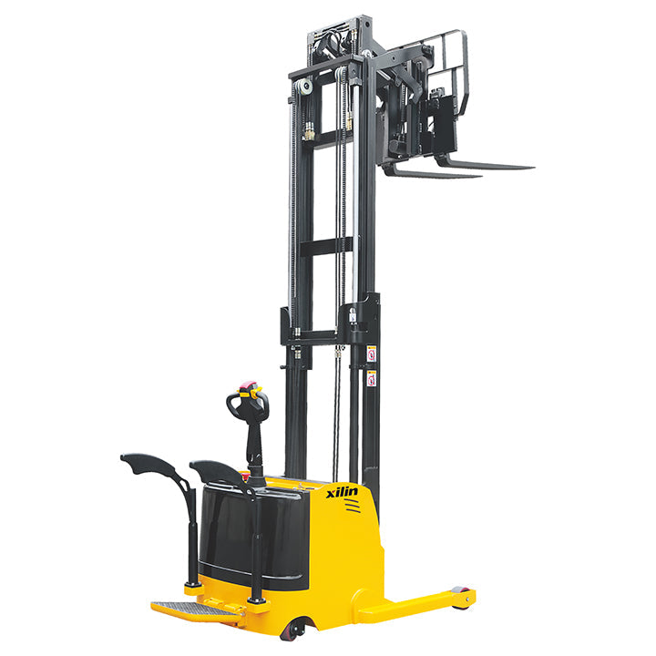 Xilin Reach Electric Stacker 2400lbs 3300lbs Cap CQDHA series - Full Electric Stacker