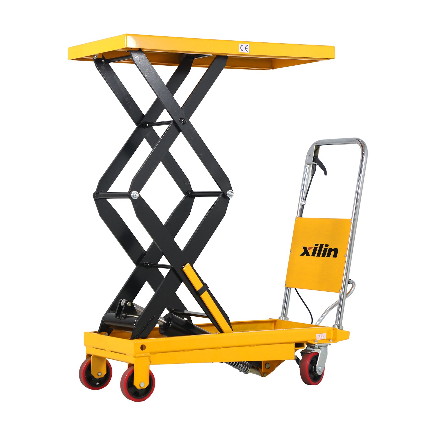 Double Scissor Lift Table 770lbs Cap, 37.4