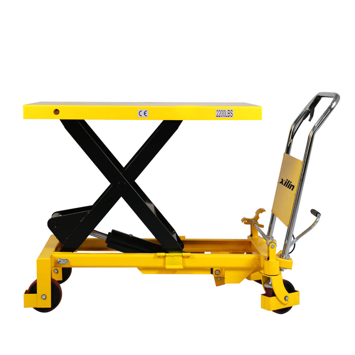 Xilin Scissor Lift Table 2200lbs Cap, 39.4" lifting height SP1000